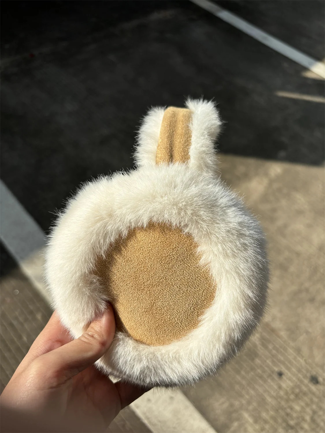 Fluffy Soft Earmuff Fashion Man Woman Ear Muff High Quality Rabbit Fur Eardrum Winter Accessories Christmas 251024