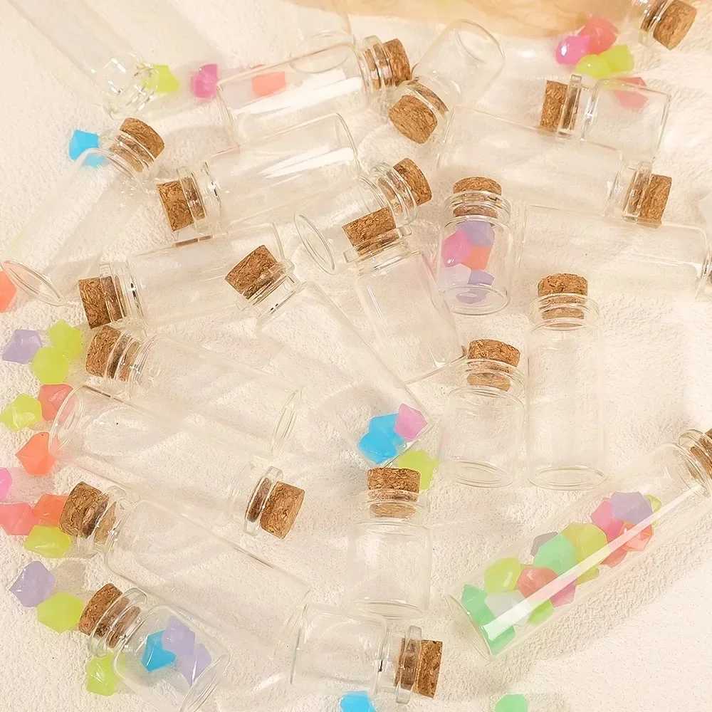 2010PCS Cork Stopper Glass Bottles DIY Birthday Gift Transparent Empty Message ing Bottle Christmas Wedding Party Decor C251030