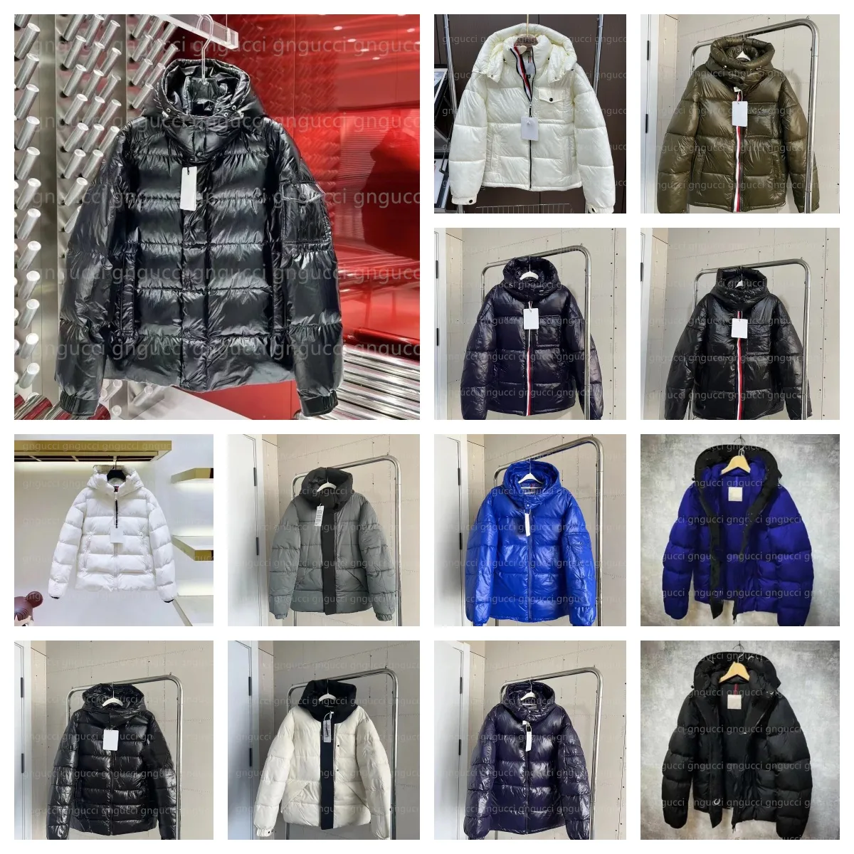 Mens puffer jacket designer winter jackets down jacket warm classic bread clothing fashion couples clothings luxury brand women garden zipper jackets M-5XL