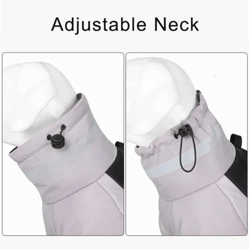 Winter Warm Dog Down et Waterproof Large Dog Coat Reflection High Collar Pet Clothing for Medium Large Dogs Golden Retriever C251030