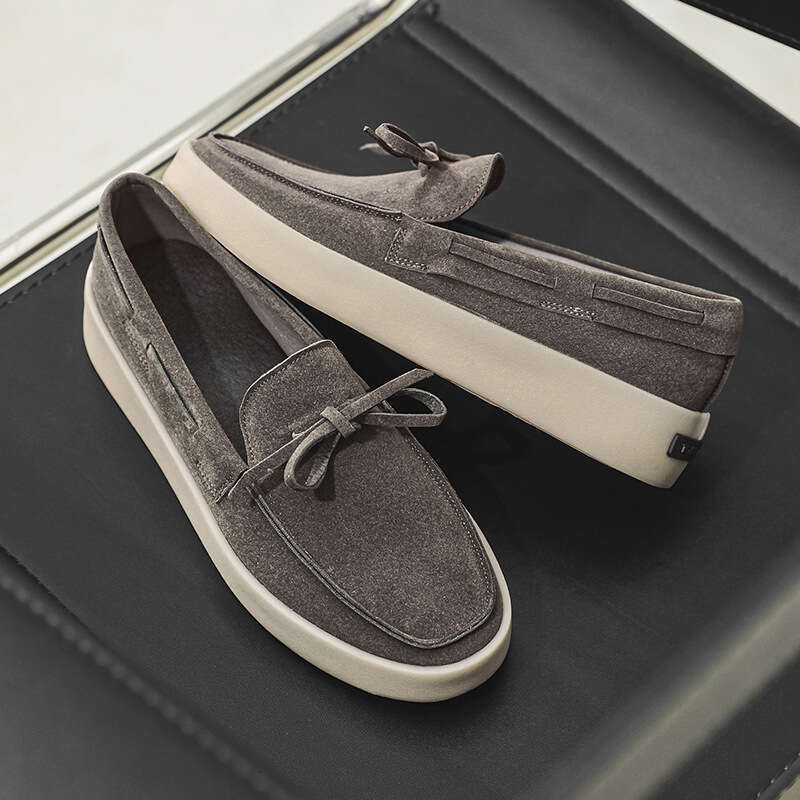 Niche Loafers Slip-On Lazy Men Jelly Rubber Trendy Sports Versatile Casual Men's Shoes