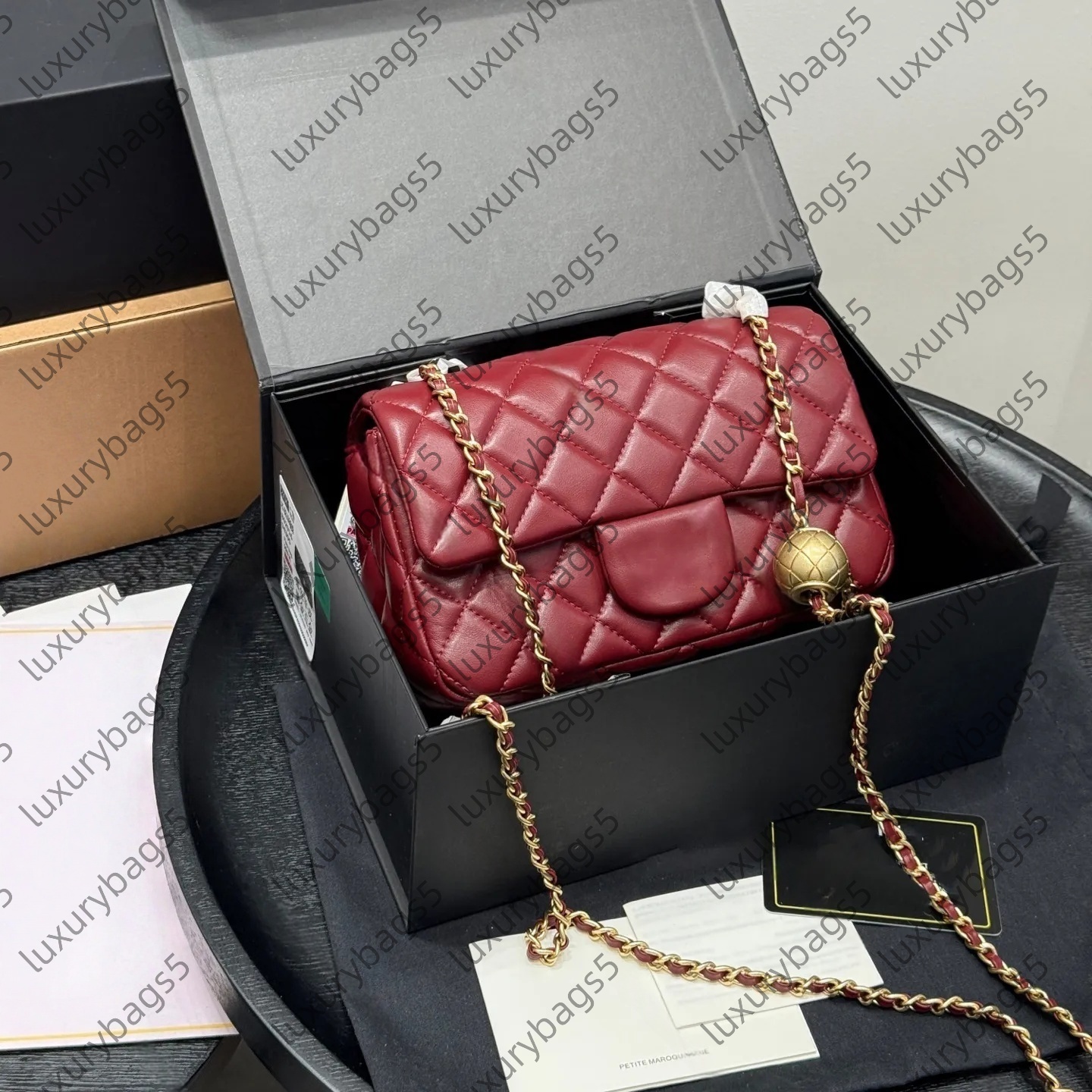 Top Designer bags Crossbody Luxury Leather Women Chain Golden Globe Shoulder Bags Fashion Classic sac luxe Lady 20C Handbag Purse