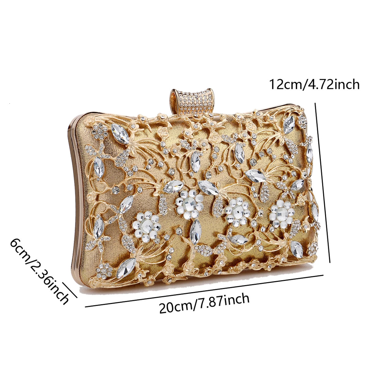 Arrival Women Day Clutch Hollow Out Style Diamonds Party Evening Bags Pink Mixed Color Wedding Bridal Handbags With Chain 251023