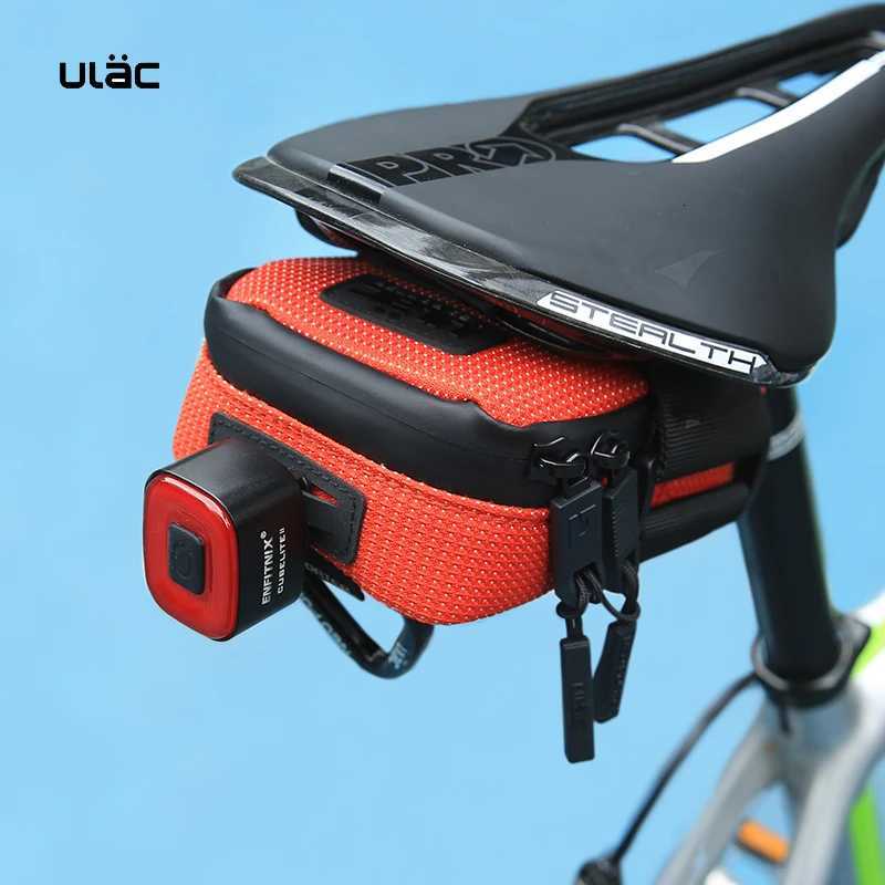 ULAC Mini Portable Bicycle Saddle Bag 05L Waterproof Tail Bag MTB Road Bike Quick Release Rear Bag Cycling Seat Pack H251029