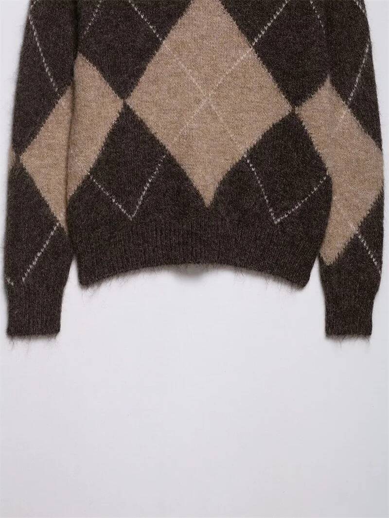 winter jacket women Women's 2025 Autumn New Style Maillard Color Series Long Sleeve Layered Off-Shoulder Knitted Top Casual Sexy Unique Fashion