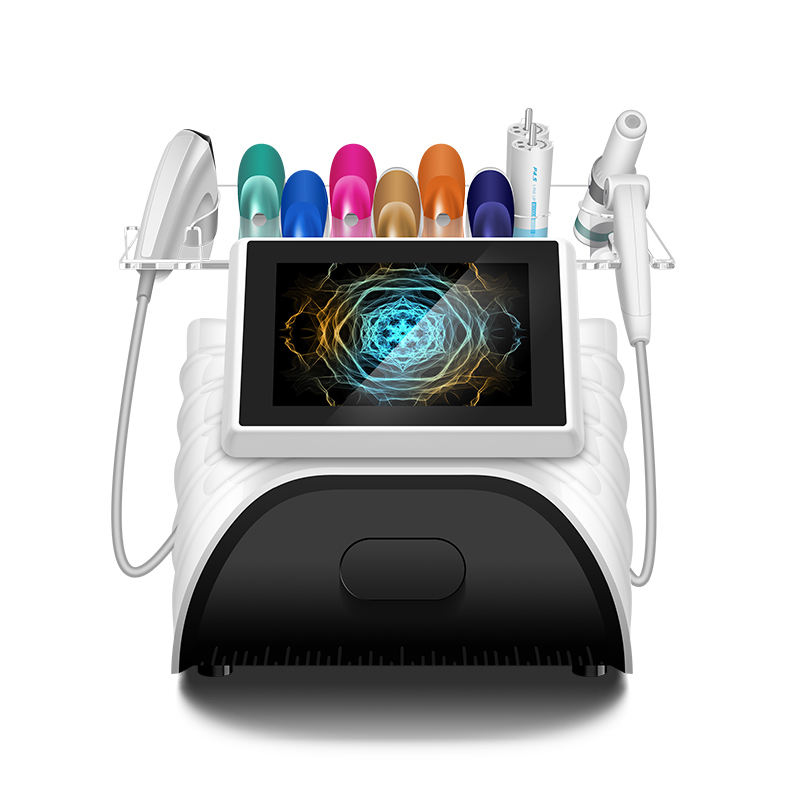 2 in 1 Professional 7D Hifu Face Lifting High Intensity Focused Ultrasound Machine Hifu 7D Collagen Regeneration Skin Tightening Wrinkle Remover Beaut