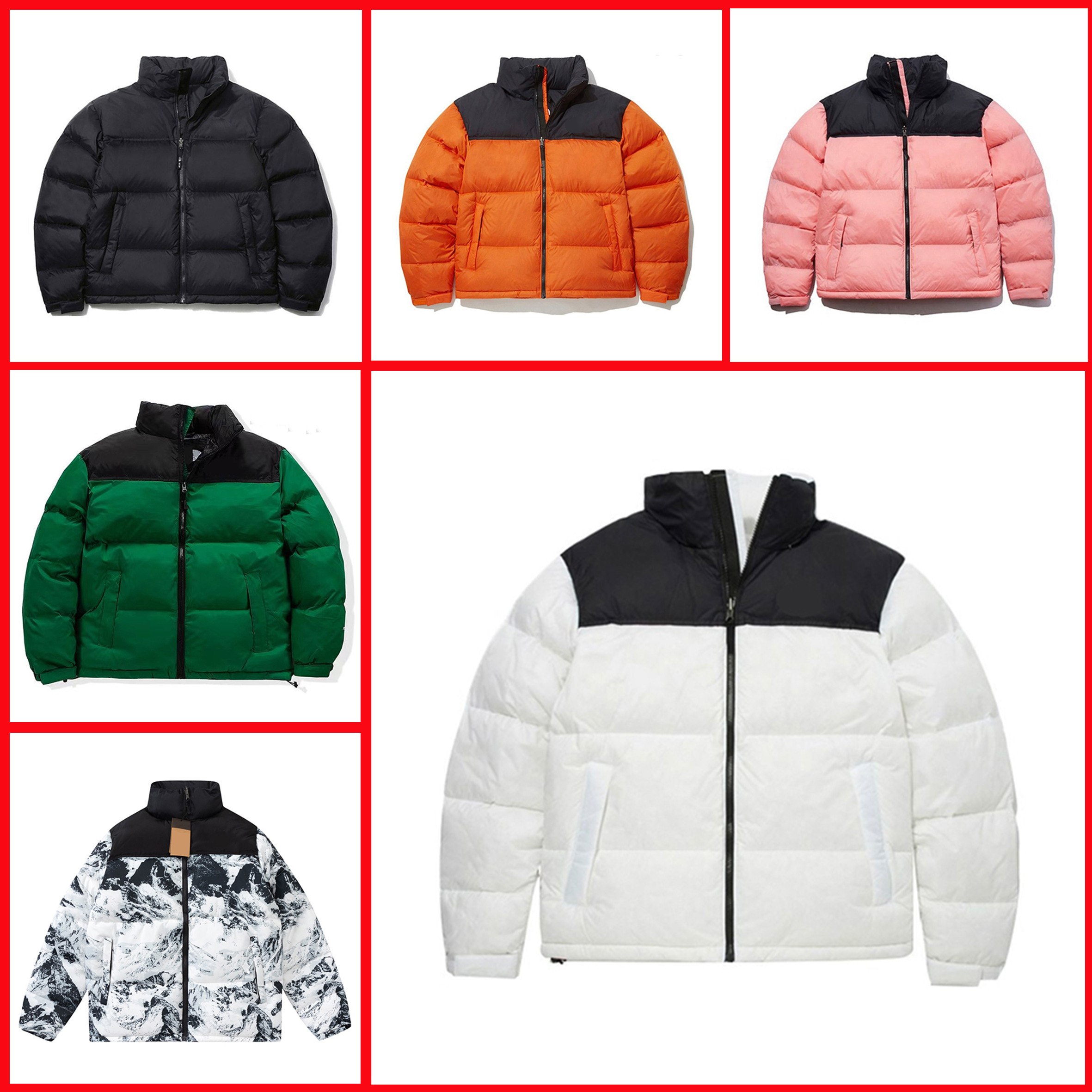 the northes face puffer jacket down jackets for men winter sale parkas coats water-repellent finish stowable Packable Jacket winter jacket