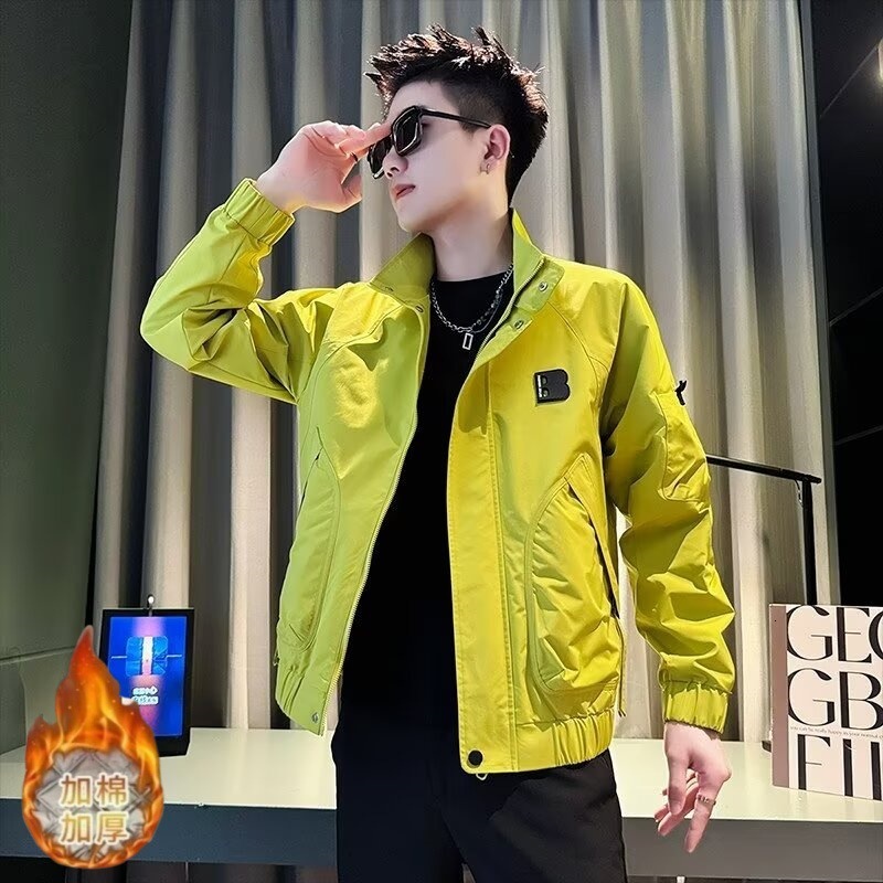 American Style Workwear Jacket For Men Spring And Autumn Designer Coat Trendy Casual Cool Jacket Men's Clothing 2025 New Men's Jacket Top