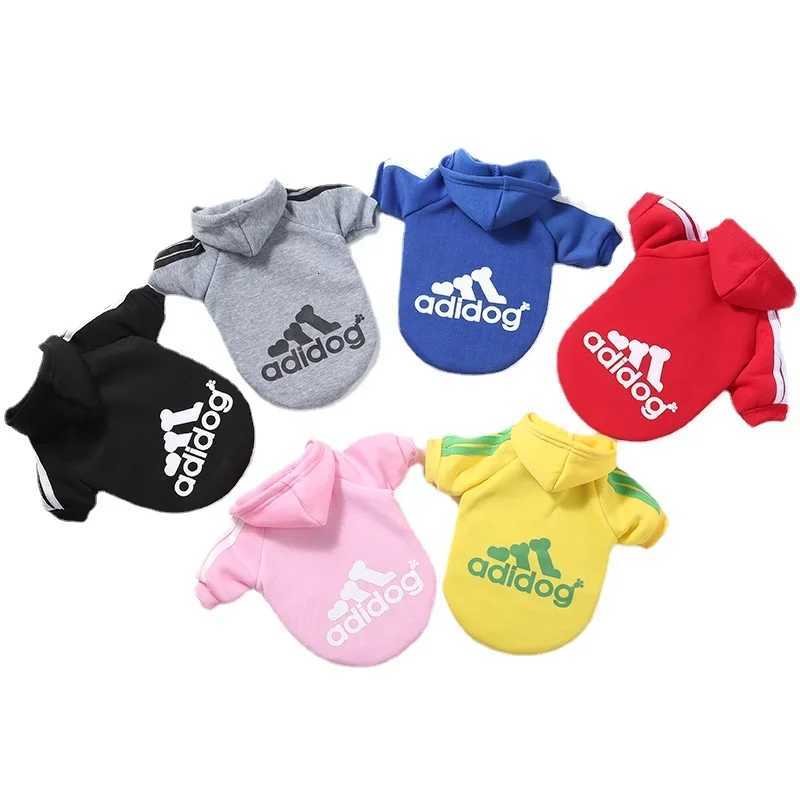XS5XL Sport Pet Dog Clothes for Small Medium Big Large Dogs Cotton Hooded Sweatshirt Hot Selling Warm TwoLegged Pets et C251030