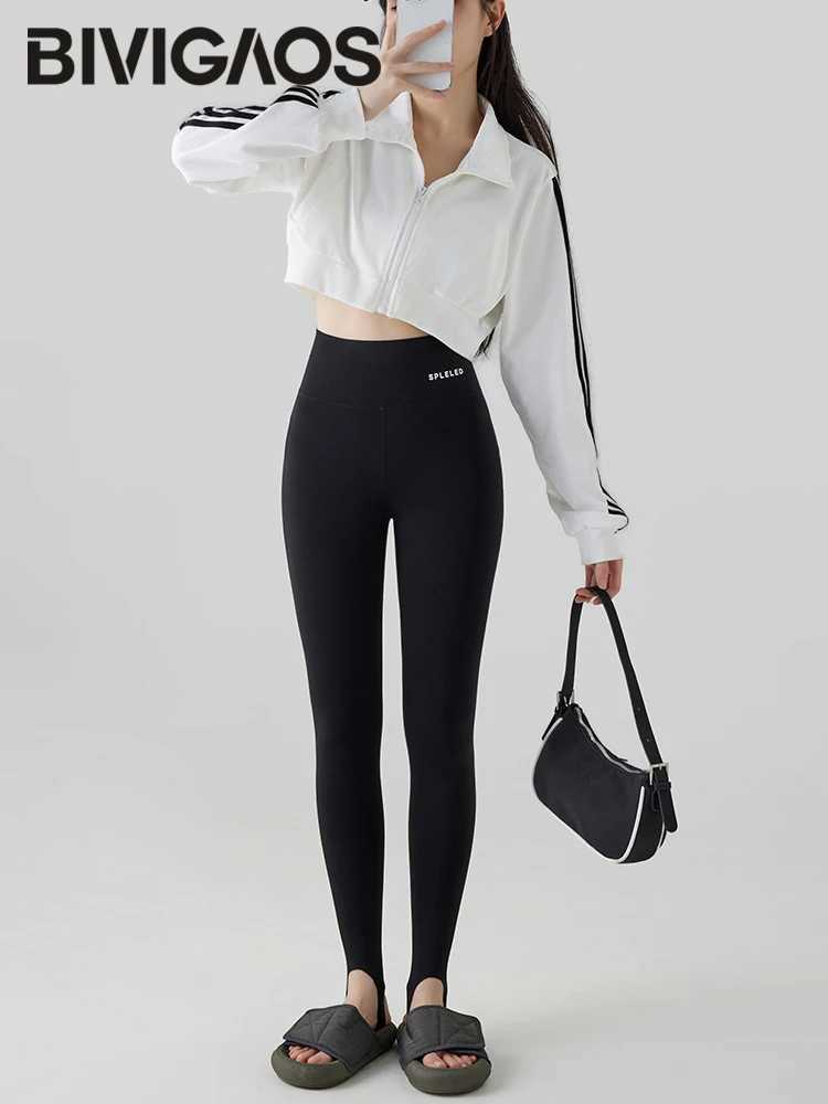 BIVIGAOS SkinTouch Seamless Foot Pants Sharkskin Leggings Women Autumn New Fitness Sport Leggings Sexy Body Shape Shark Pants J251030