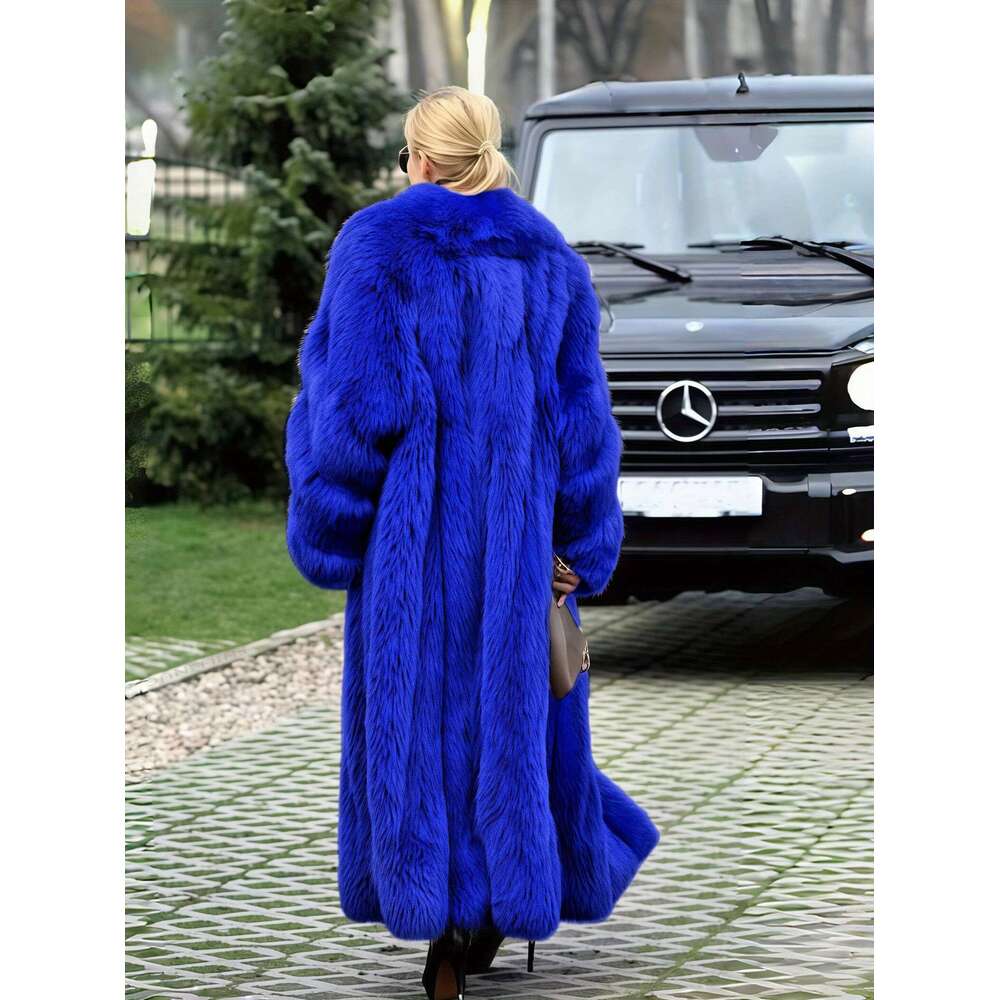 Elegant Outerwear Women S Long Formal Casual Coat Elegant Outerwear With Front Pocket Thick Warm Non Stretch Fabric For Office Parties Everyday