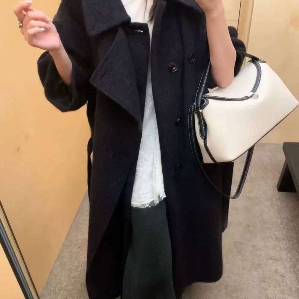 New TOTEMET Initial Large Capacity Women's Crossbody Vintage Soft Linen Handbag Fashionable Versatile Shoulder Bag