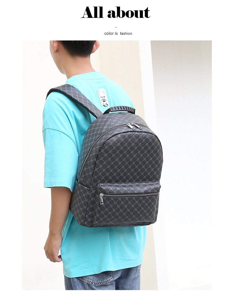 2025 new Business casual backpack for men and women student schoolbag laptop bag daily travel backpack