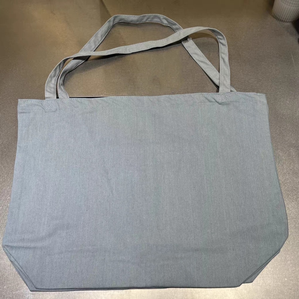 Large Soft Denim Tote for Everyday Use - Stylish & Spacious
