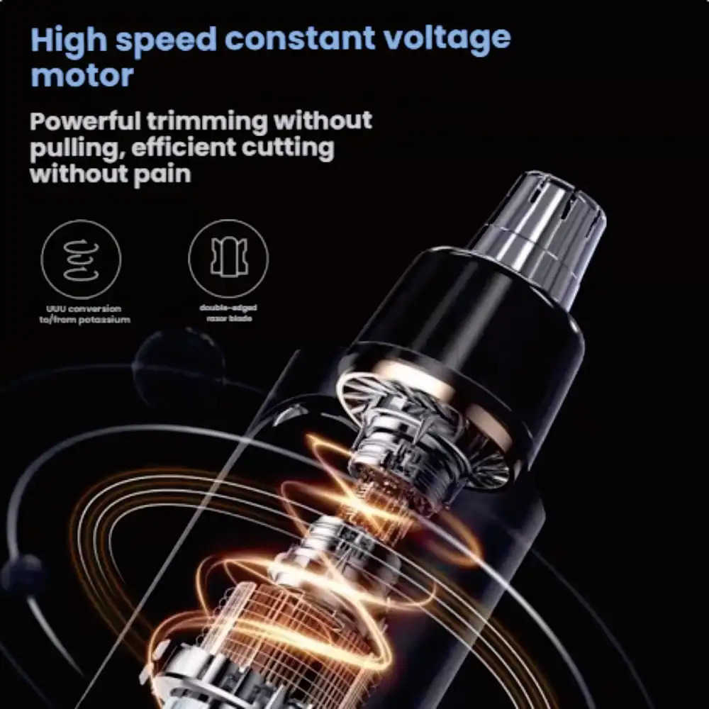 Portable Mini Nose and Ear Clipper USB Fast Charging Male and Female Facial Beauty Device Electric Beauty Kit Z251030