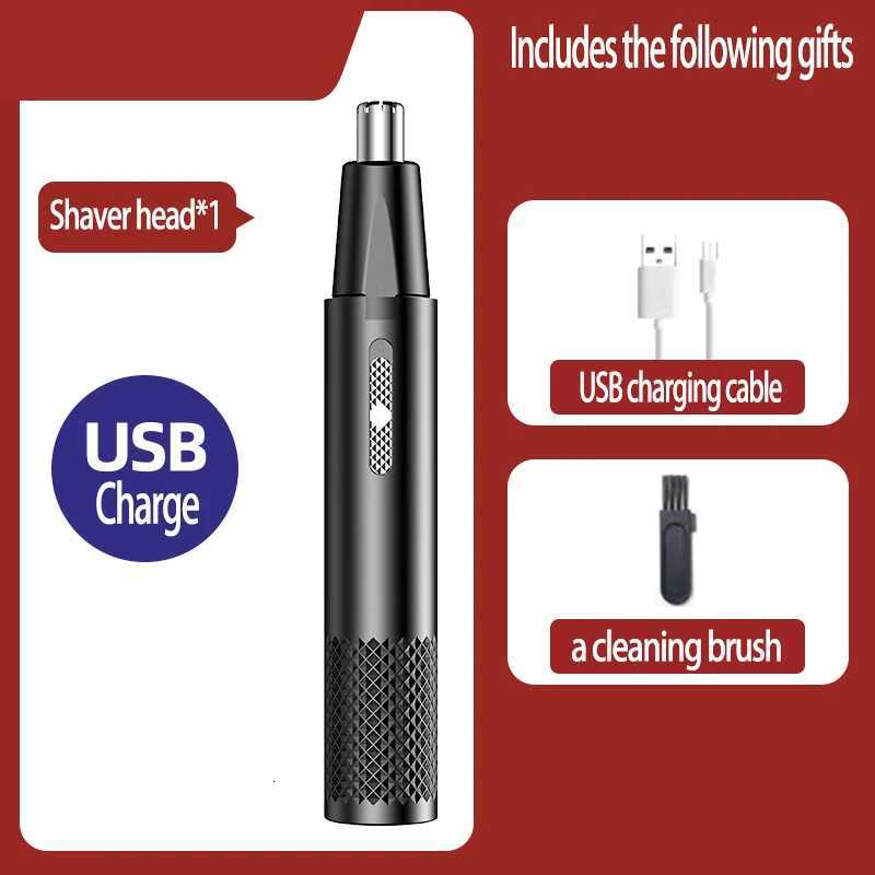 Nose Hair Trimmer USB Charging New High Quality Electric Portable Men Mini Nose Hair Trimmer M251030
