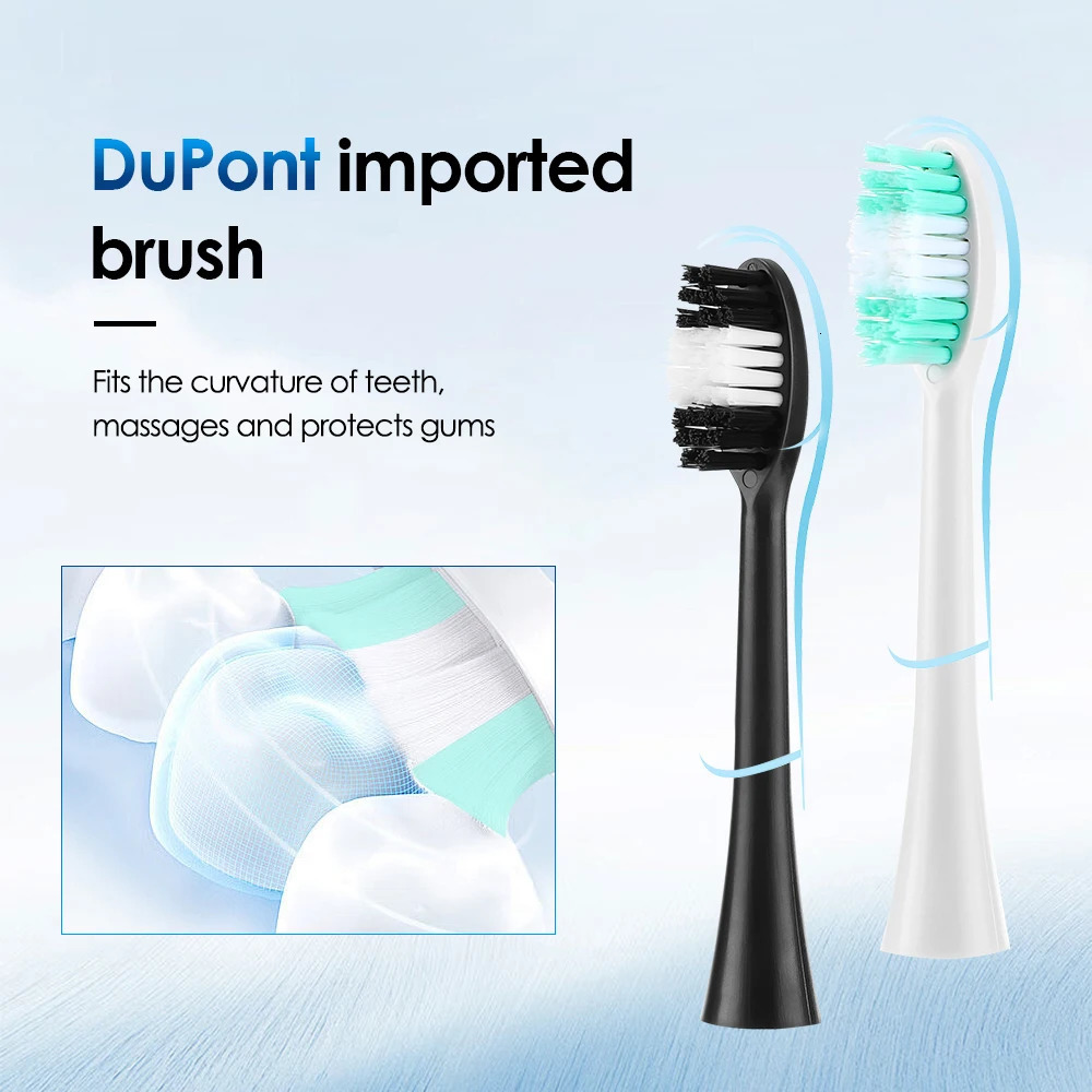 Brush Heads Sonic Electric Toothbrush With 31000Vpm Deep toothbrush Clean 6 Modes Waterproof Rechargeable For Adults X260103