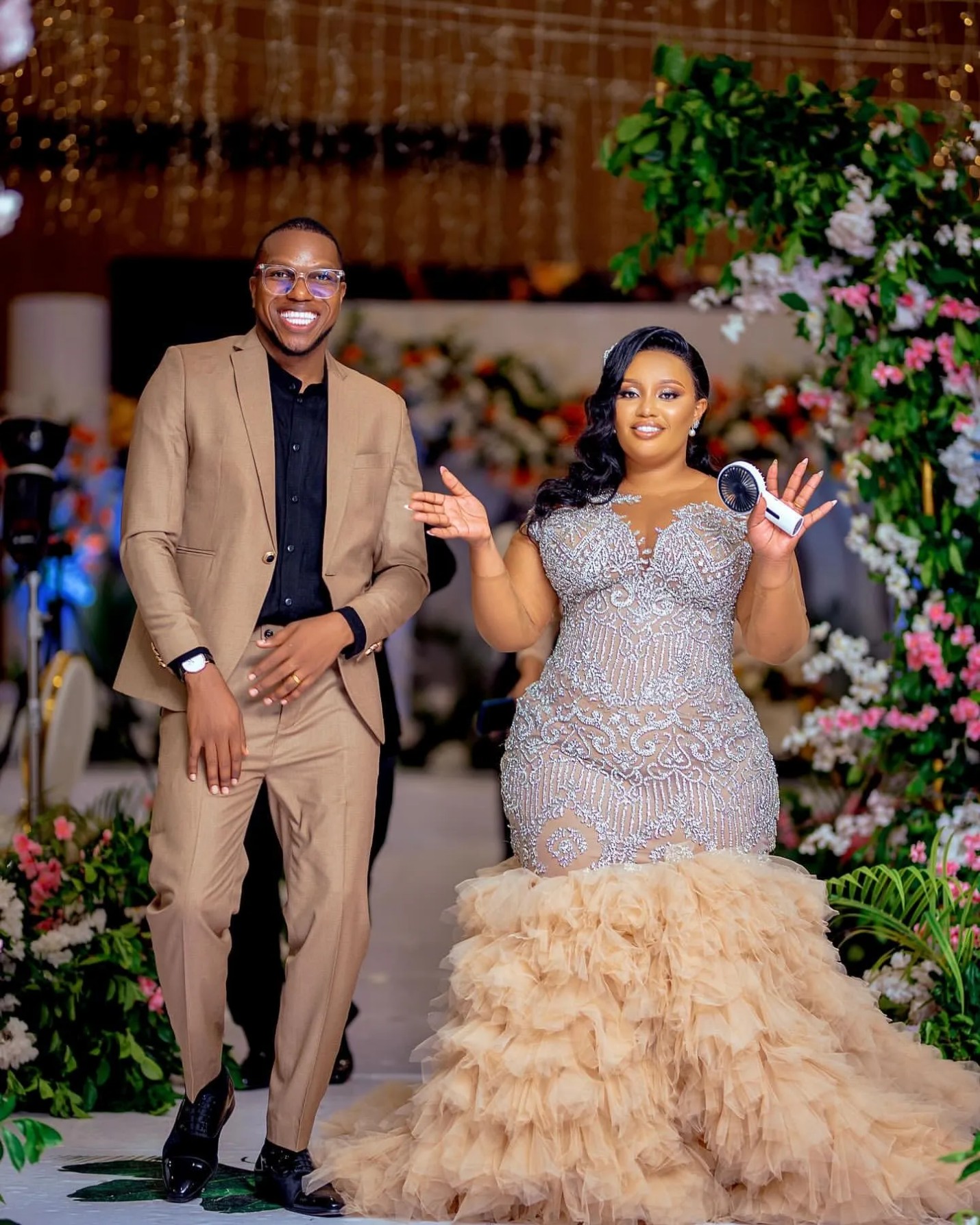 Mermaid Wedding Dresses Champagne Illusion Plus Size Lacefull Beaded Vintage Bridal Gowns Dress vestidos de novia