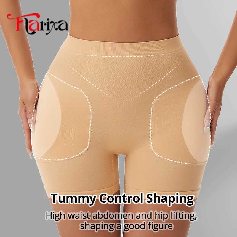 Flarixa Butt Lifter Shaper Panties With Removable Pads Women Hip Dips Shapewear Shorts Hip Enhancer Underwear Body Shaper L251030