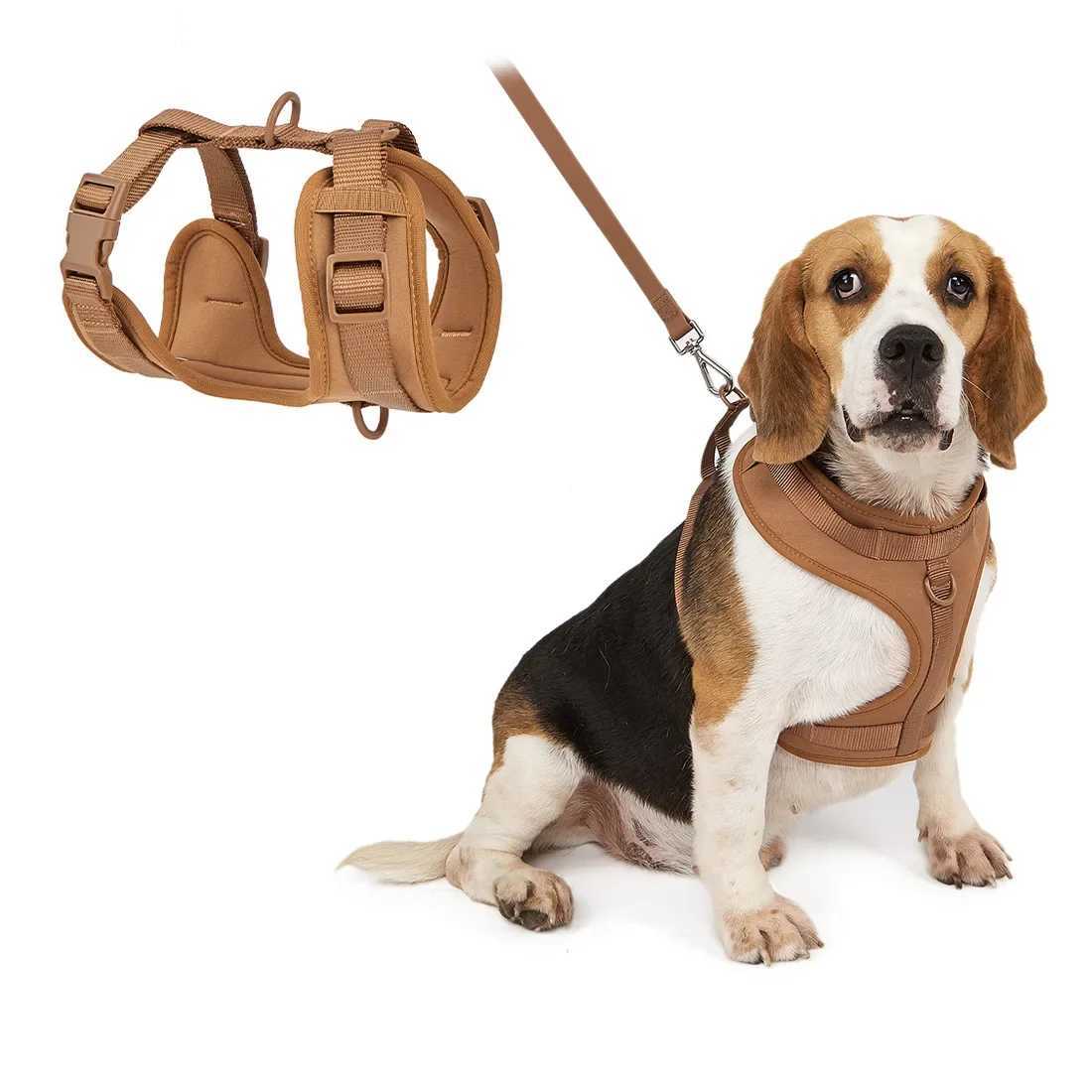 Pet chest strap vest type small and mediumsized dog dog leash chest and back reflective dog chain antibreaking dog leash J251129