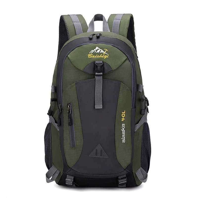 2025 Unisex sport travel backpack largecapacity nylon lightweight outdoor hiking backpack for men and women student schoolbag H251029