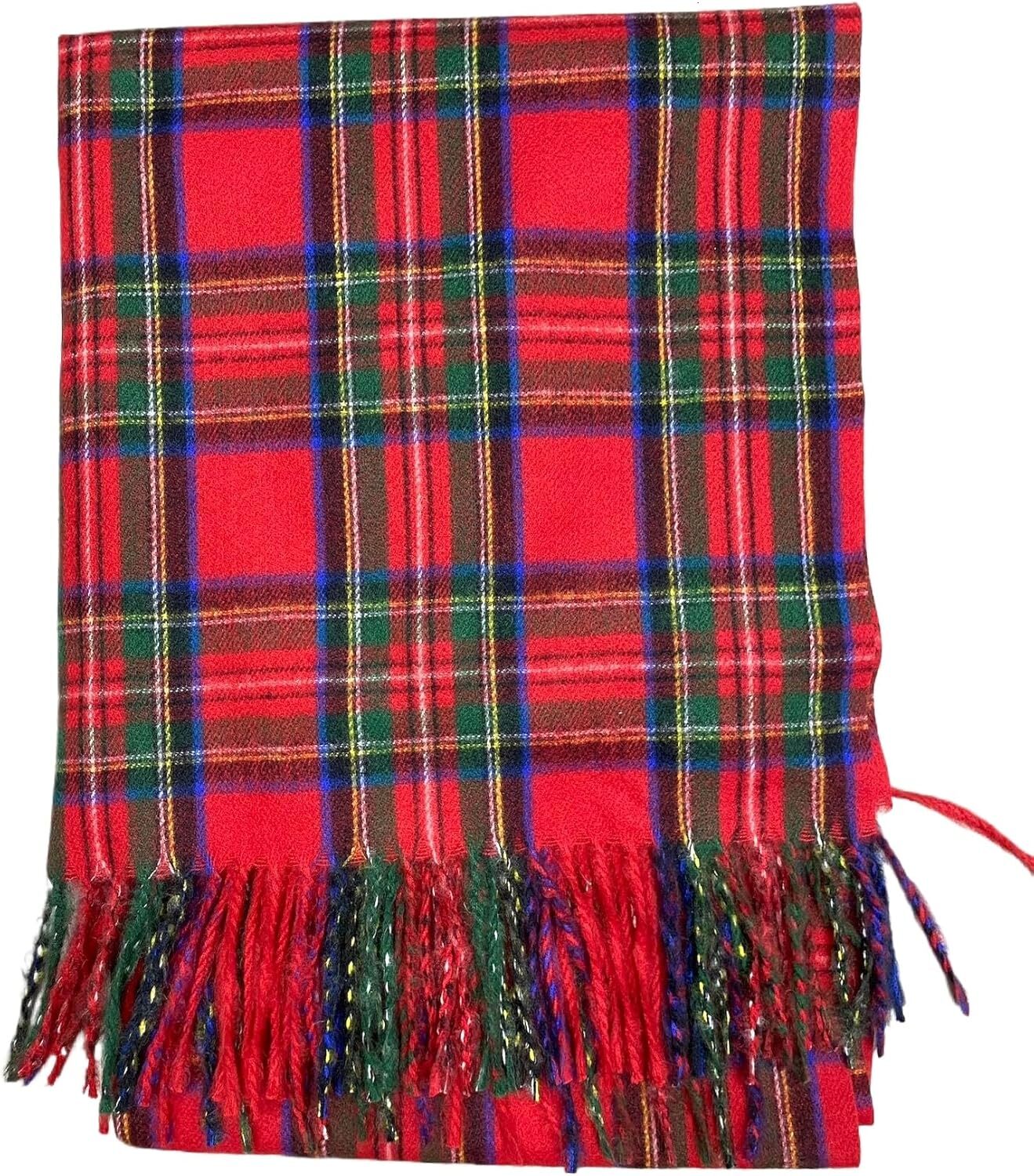 Custom Long Wide Scottish Tartan Plaid Shawl Wrap Soft Cashmere Feel Winter Scarf Outlander Inspired Christmas Gift
