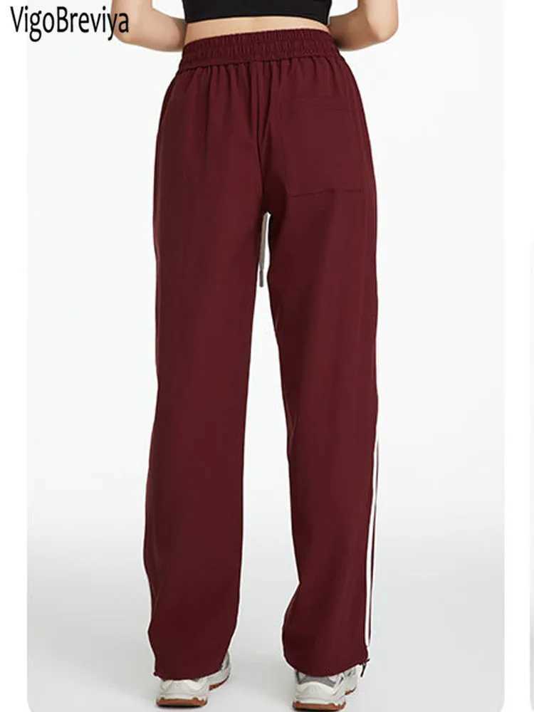 VigoBreviya 2025 Loose Casual Bootcut Yoga Pants Women High Waist Fitness Sport Leggings Ladies Gym Running Workout Yoga Pant J2510301