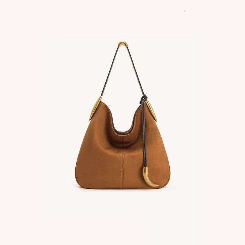 New autumn winter large-capacity tote bag, single-shoulder handbag, commuting and wandering bag
