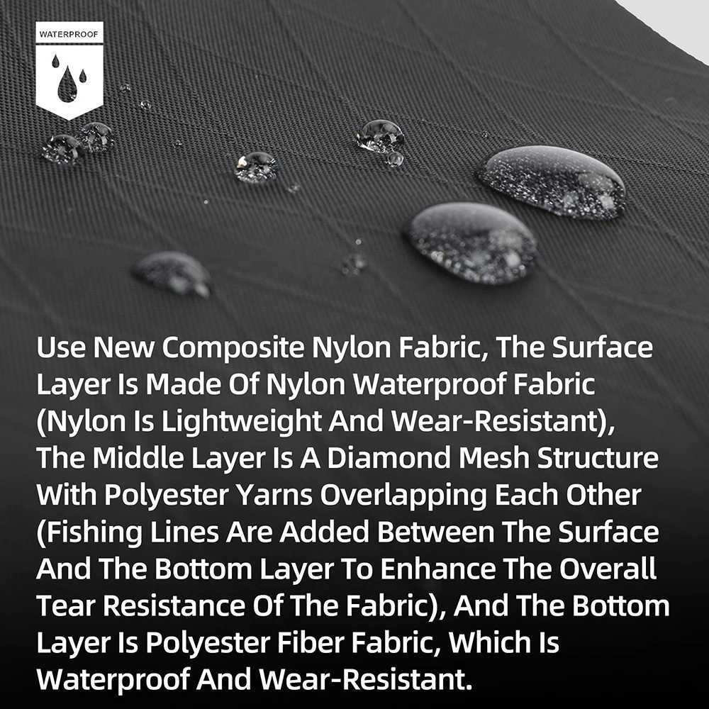 Rhinowalk BIke Frame Bag 17L Cycling Triangle Bottom Tube Bag SplashProof MTB Road BIke Bag Avoid Leg Support 15L Water Bag H251029