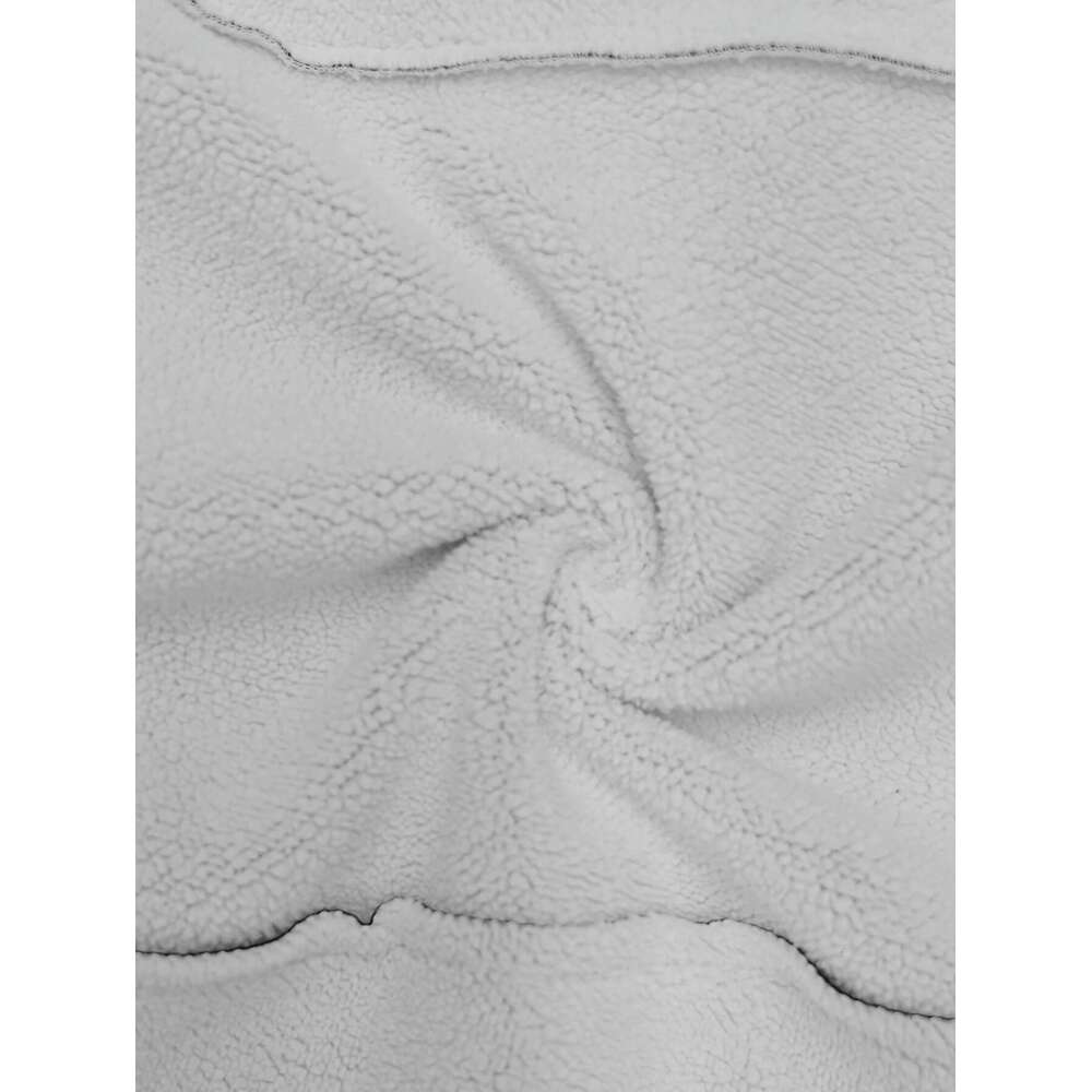 New Women S Mid Length Plush Coat Loose Casual Top Thickened Composite Fleece For Warmth