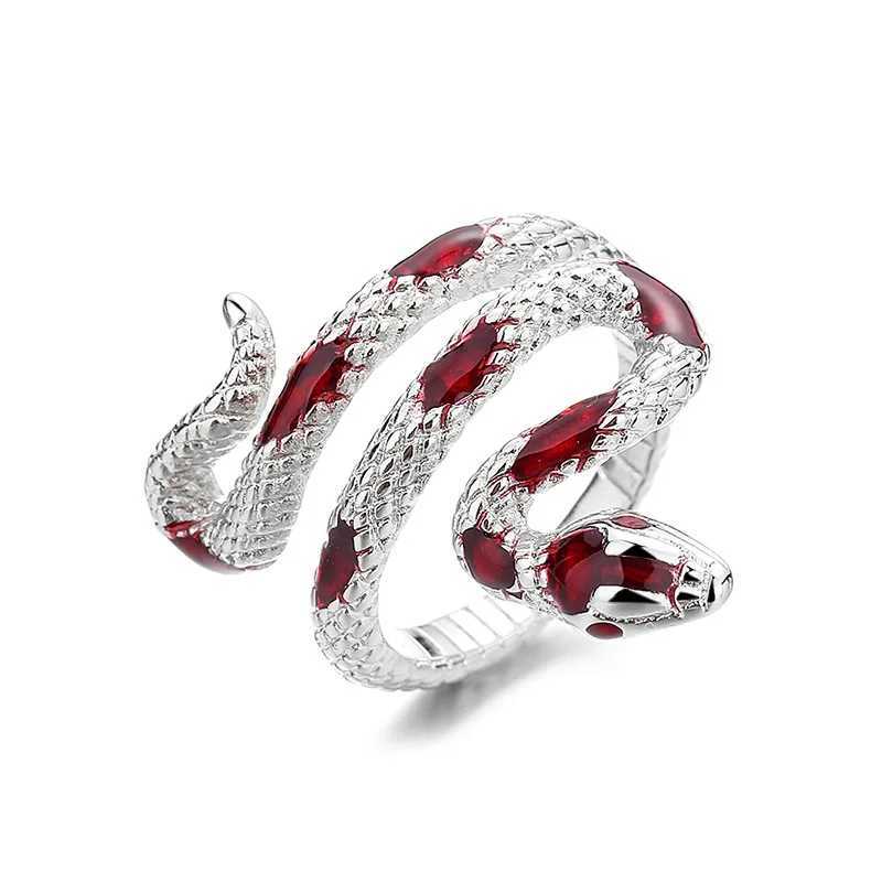 New Fashion Snake Ring Clothing Party Dance Creative Animal Ring Jewelry Accessories Party Gift W251030