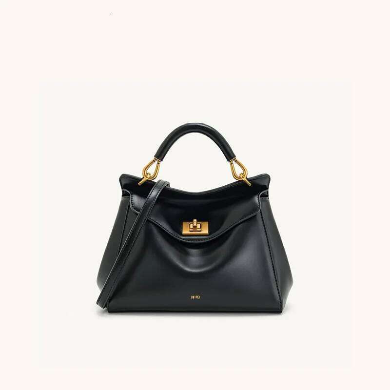 JPEI Handbag Woman 2025 New Lucia Lock Buckle Shoulder Crossbody Bag Senior Sense Of Light Versatile