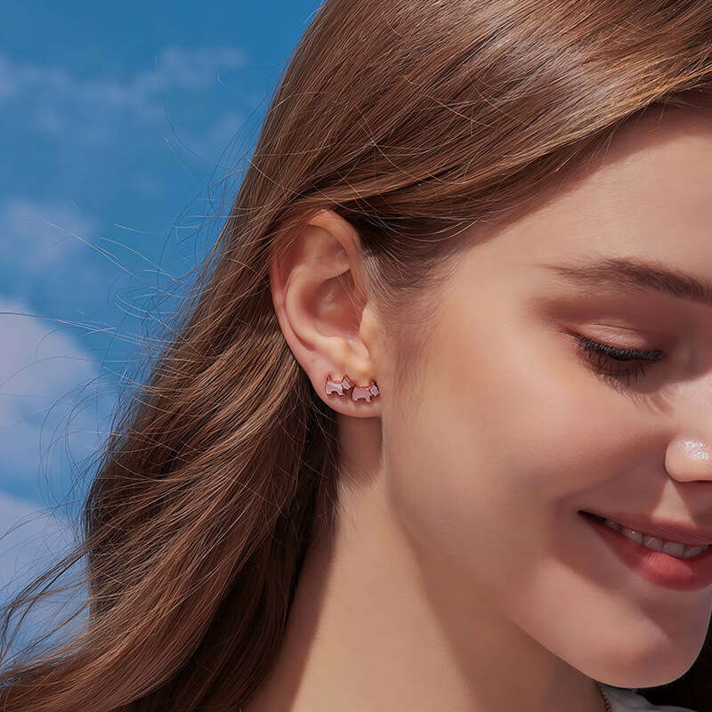 France AG/Aijia Sha Sier Colorful Romance Necklace for Women Detachable Design Elegant Versatile Pendant