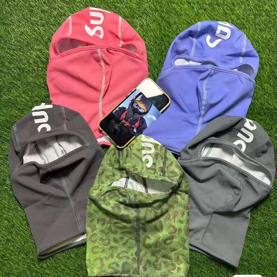 ski mask Reactive Balaclava Designer Brand Mask Outdoor Cycling Windproof Riding Mask Headgear Sports Face Mask Winter Hat Bonnet Mens Beanie