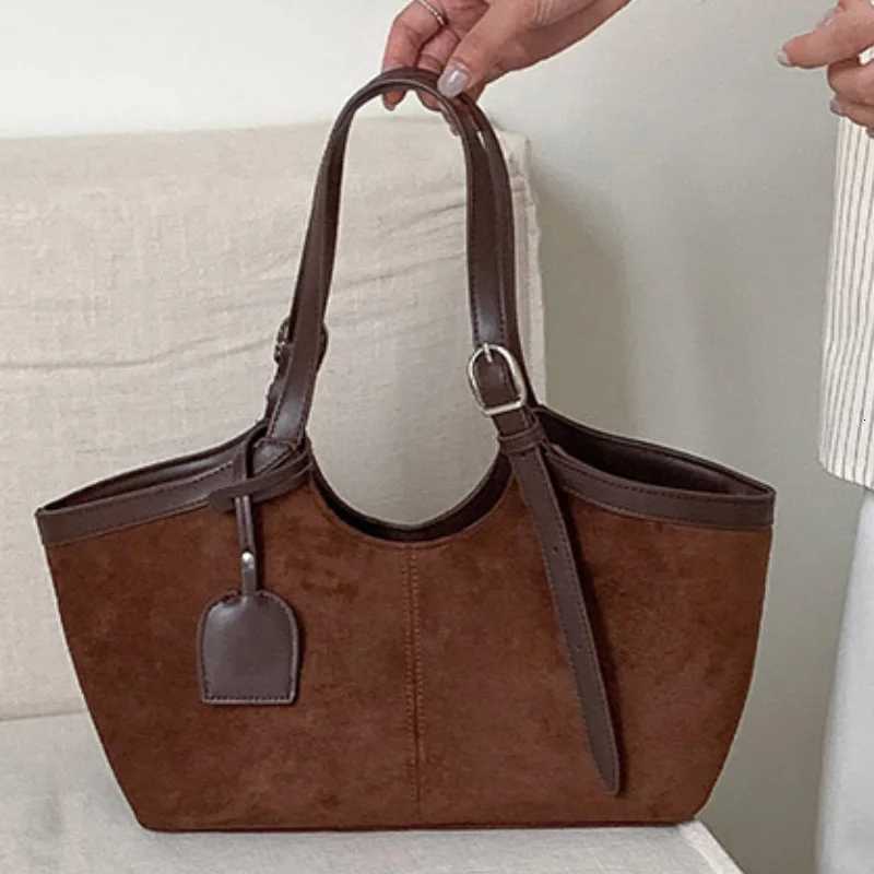 Designer bag Brand Wens Basket Bag Pahwork Design Versatile Handbag Large Capacity Autumn Winter Cmuting Shoder Underarm Bag Y251029