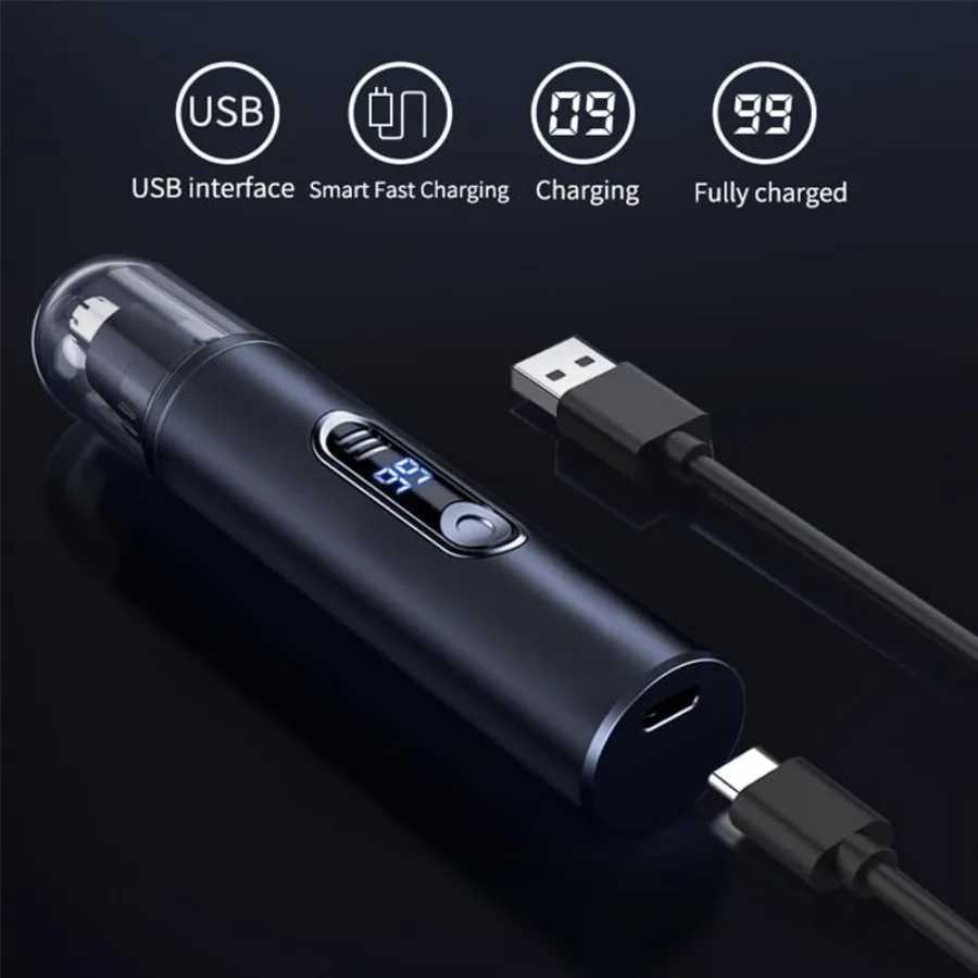 Ear and Nose Hair Trimmer Clipper 2025 Professional Painless Eyebrow and Facial Hair Trimmer for Men WomenRechargeable Ear Nose M251030