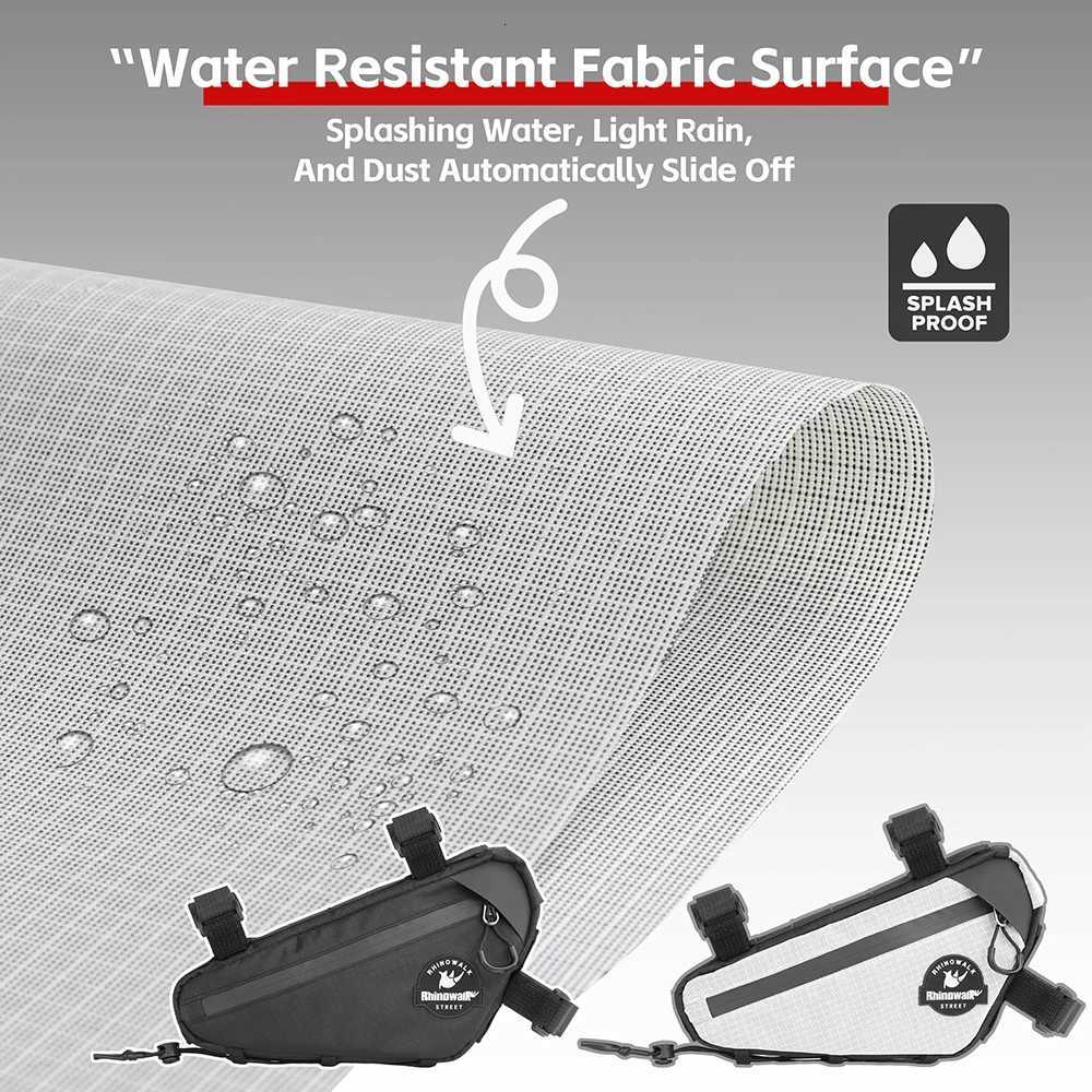 Rhinowalk Bike Frame Bag Water Resistant Bicycle Under Tube Storage Pack For MtbRoad Gravel Bike Cycling Luggage Accessories H251029