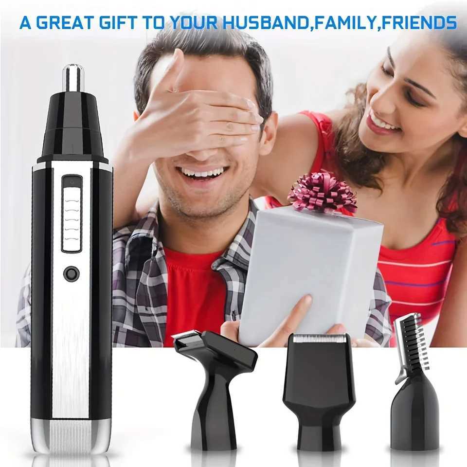 4 in 1 All Purpose Beauty Set Painless Trimming of Nose Hair Beard Eyebrow Trimming and Shaver in One to Create a Delicate Face M251030