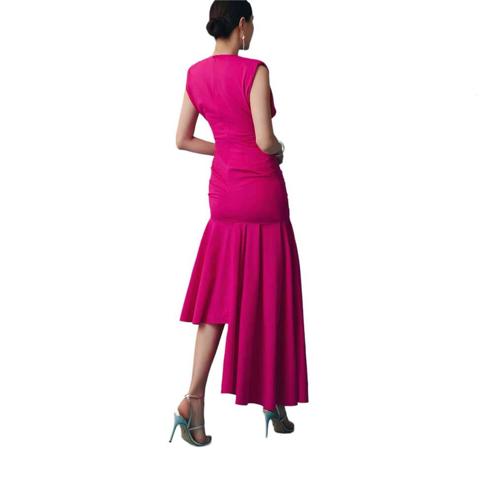 2025 Clothing Color Ruffled Christmas Casual Dress prom