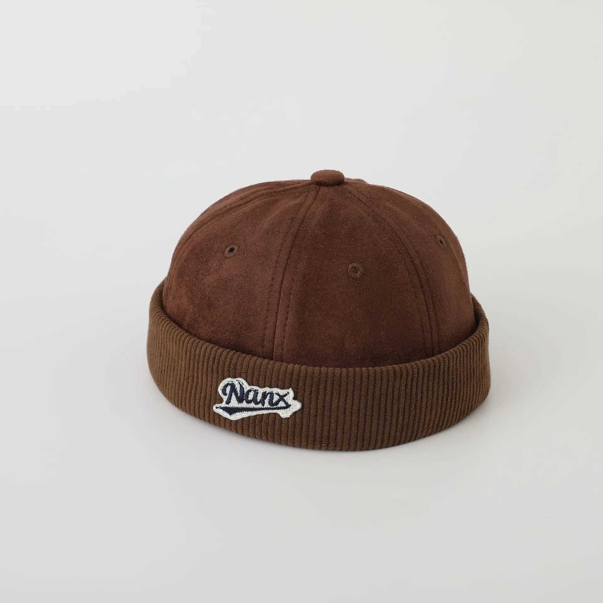 2024 New Autumn Winter Docker Cap Baby Boys Girls Brimless Hat Letter Embroidery Cute Caps L251030