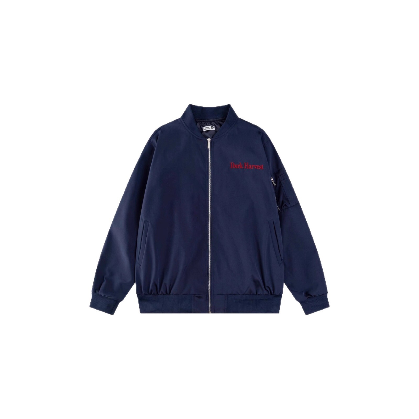 2025 Stand Collar Men's Jacket Autumn American High Street Designer Coat Fashion Brand Korean Style Trendy Loose Coat