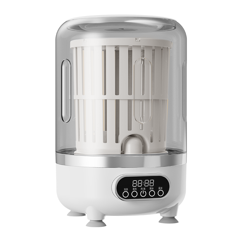 Fully Automatic Mini Washing and Dryingall-in-one Machine ,3 in 1 Laundry Cup, Wireless Portable 3L Washing Machine USB Charging - view 3