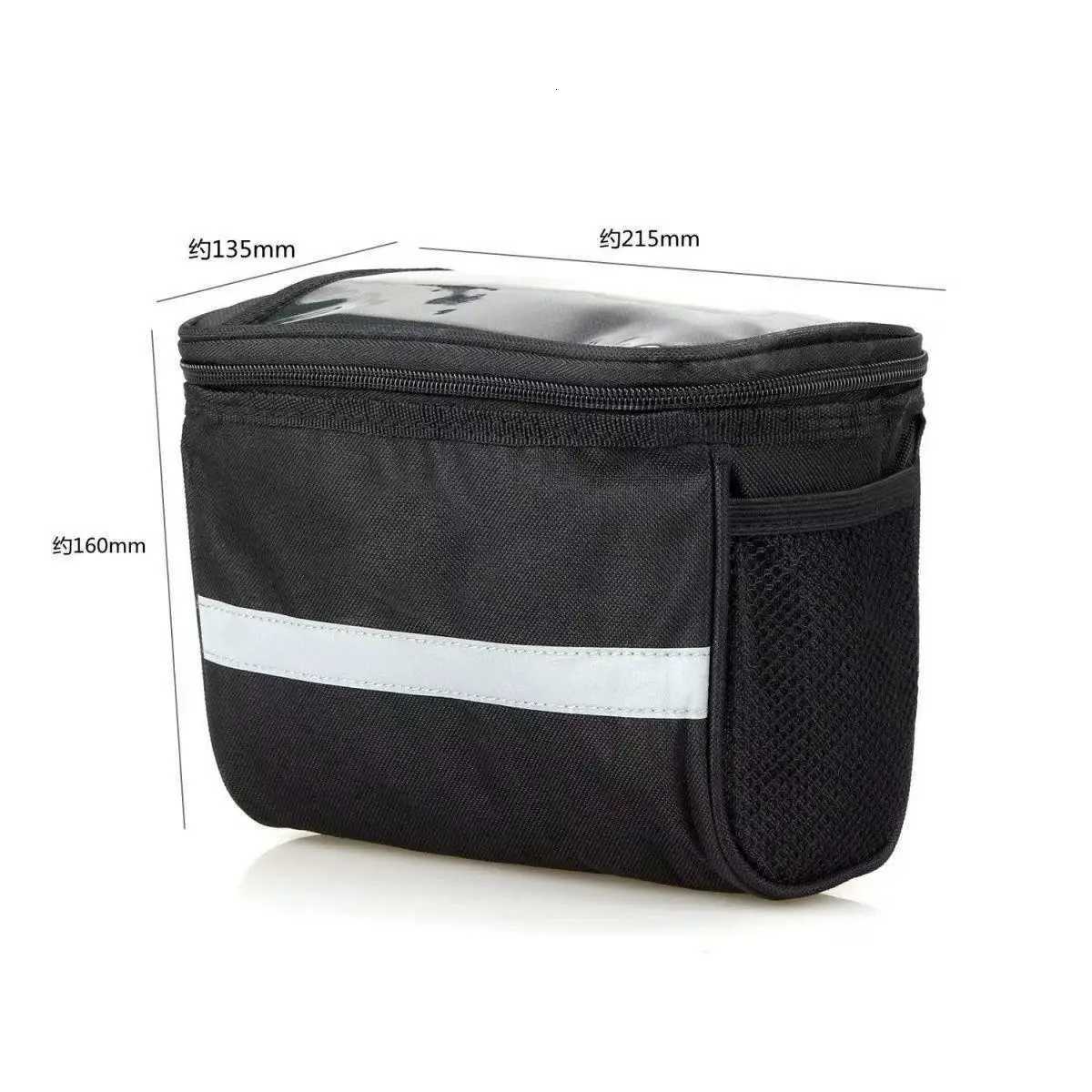 Bicycle Front Handlebar Bag Outdoor Cycling Bike Phone Mount Bags Bicycle Skateboard Front Bag Bicycle Riding Bag H251029
