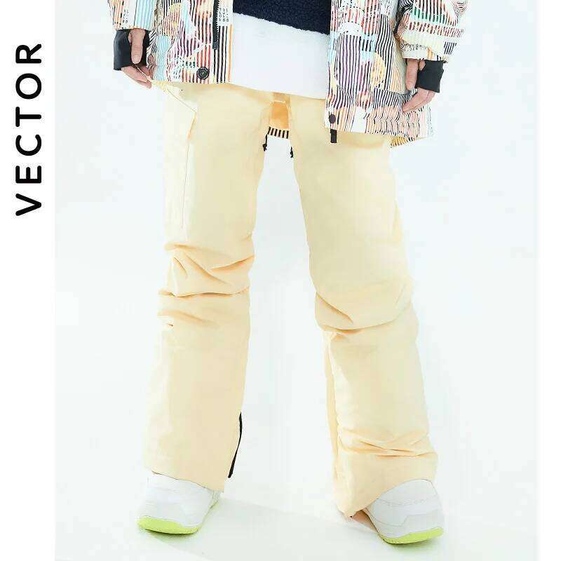 VECTOR Brand Women Outdoor High Quality Windproof Waterproof Warm Snow Trousers Winter Ski Snowboarding Pants