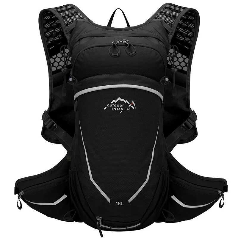 Outdoor Sports Ultralight Backpack 16L Running Backpack Hydrating Vest Hiking Cycling Bicycle Backpack with 2L Water Bag H251029