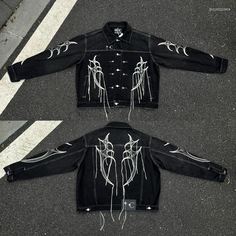 Men's Jeans High-quality Real Po Thug Club Pants Hip-hop Style Classic Streetwear Trend Denim Trousers Unisex