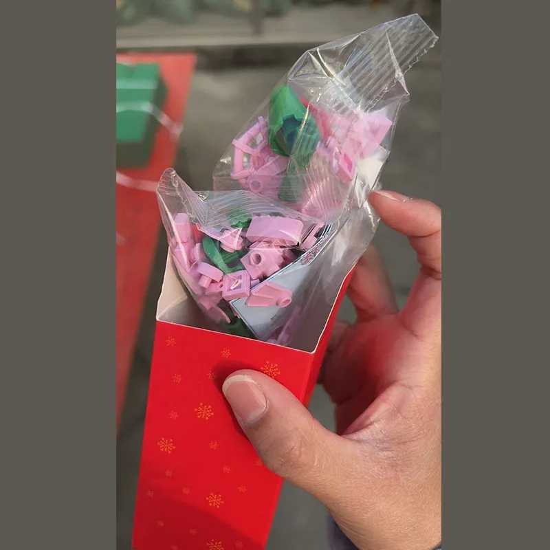 Advent Calendar 2025 Flower Bouquet Building Blocks For Adults Kids 24 Days Christmas Countdown Calendars With 24 Types Flowers C251030