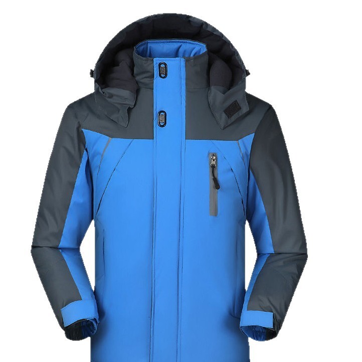 Fleece-lined Thickened Men's Cotton Jacket Designer Jacket Winter Windproof Cotton Coat Cold-proof Warm Padded Jacket