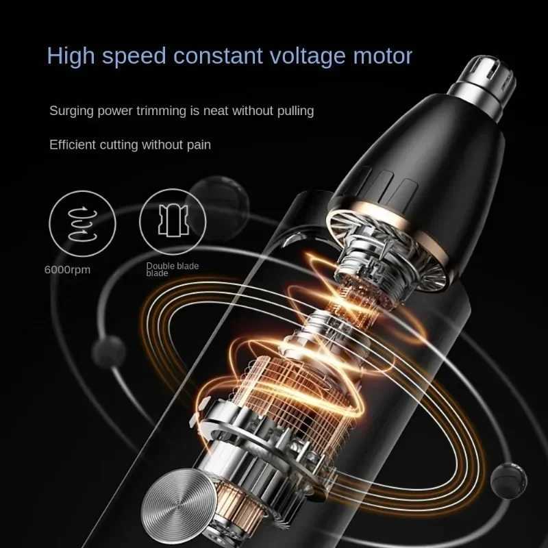 Electric Nose Hair Trimmer for Men and Women Available with Low Noise Portable Mini Rechargeable Electric Nose Hair Clipper M251030