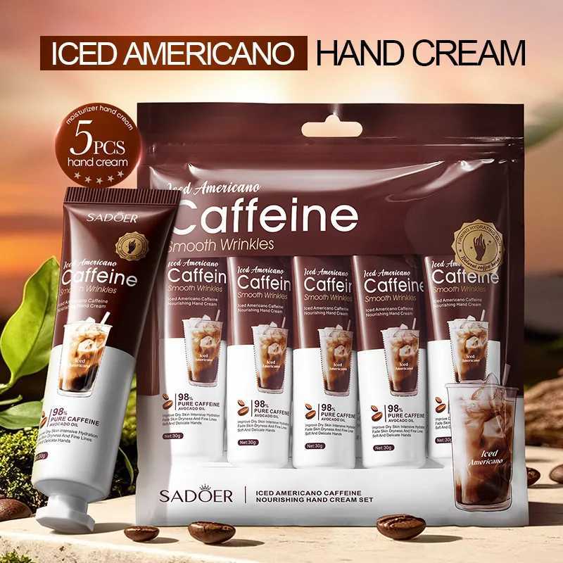 Ice American Coffee Hand Cream Set Deeply moisturizes and protects hands during the autumn and winter seasons J251115